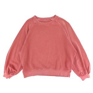 OUTERKNOWN Balloon Sleeve Sweater Organic Cotton French Terry Fleece Sweatshirt
